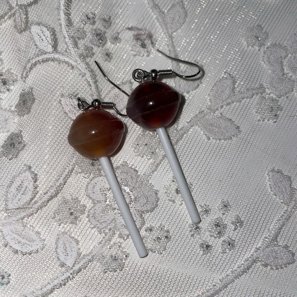 🎄Coca Cola 🥤 Sucker Drop Earrings - Picture 1 of 4